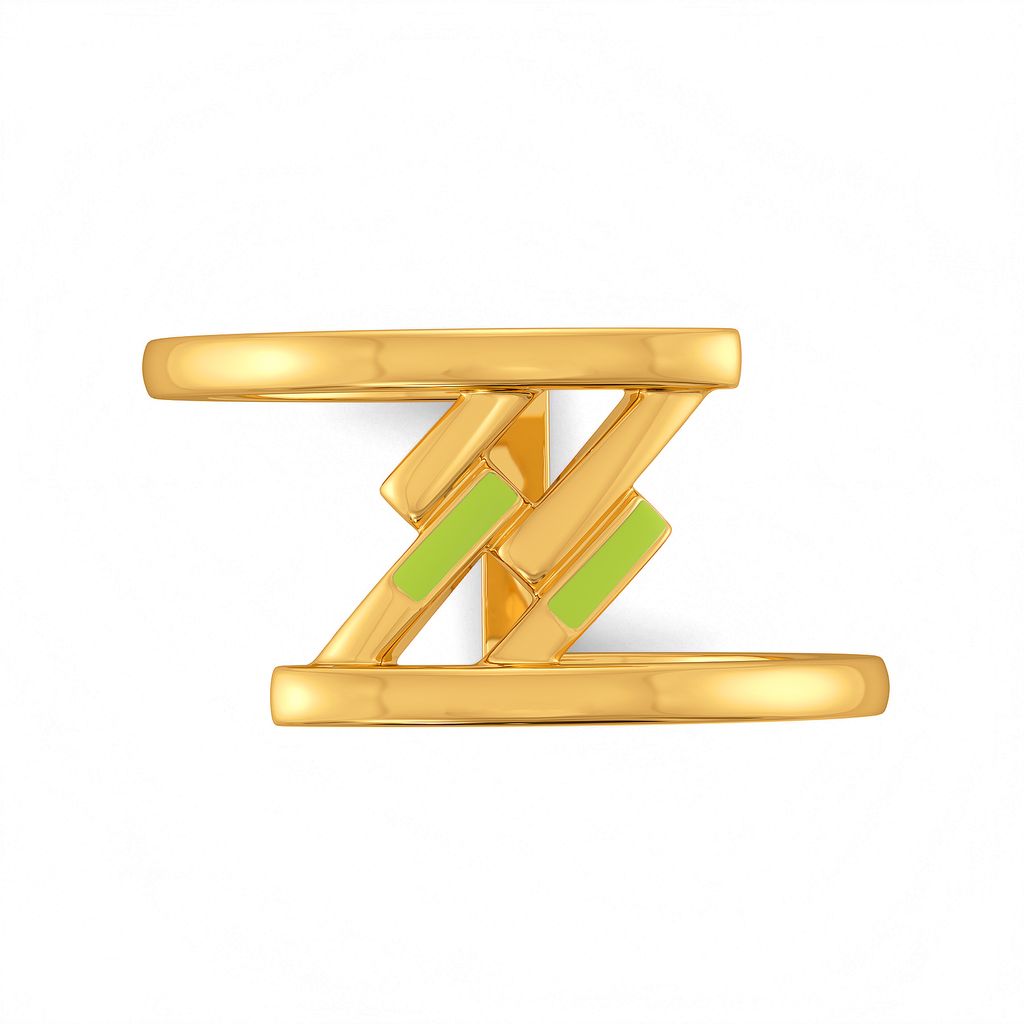 Neon or Nothing Gold Rings image