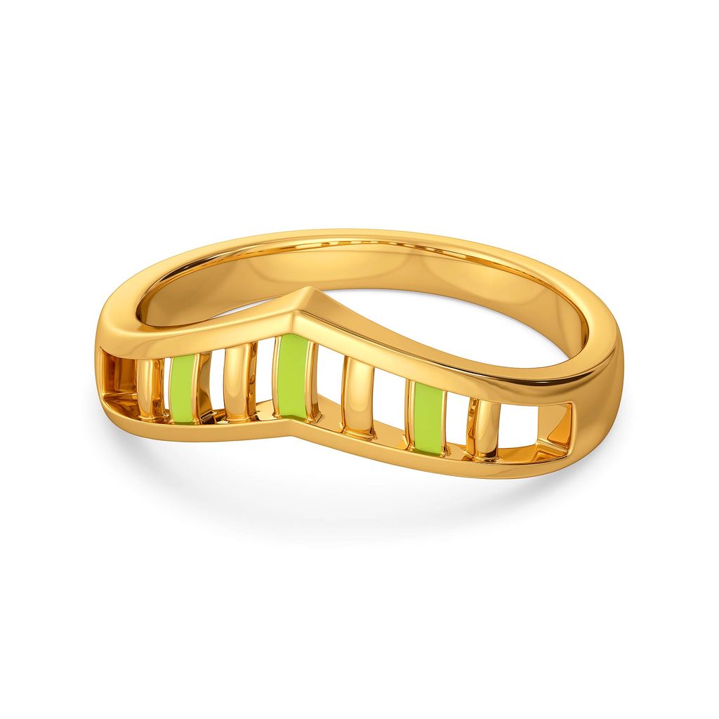 Pop O Neon Gold Rings alternate view 3