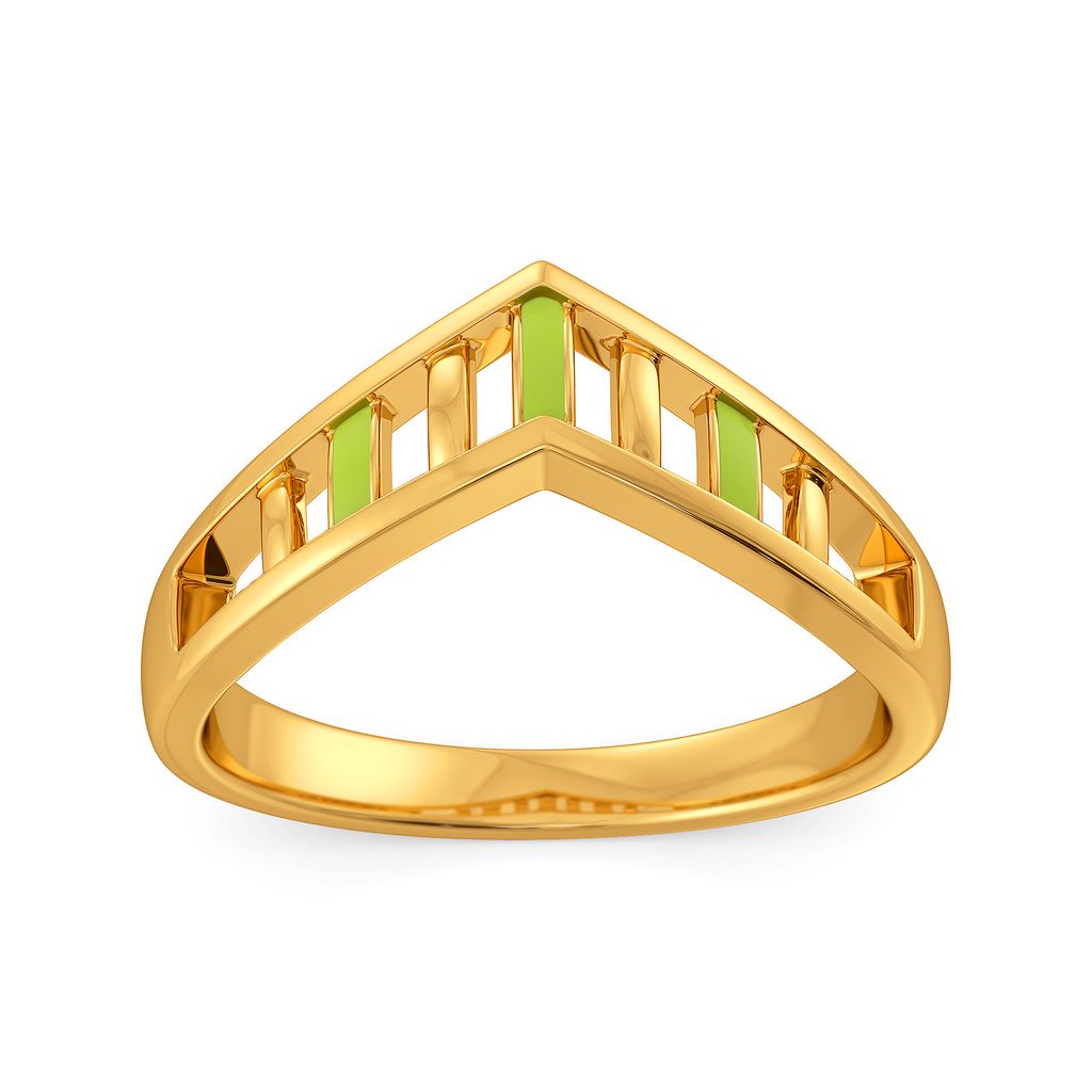 Pop O Neon Gold Rings alternate view 2
