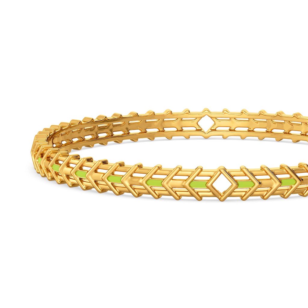 Pop O Neon Gold Bangles