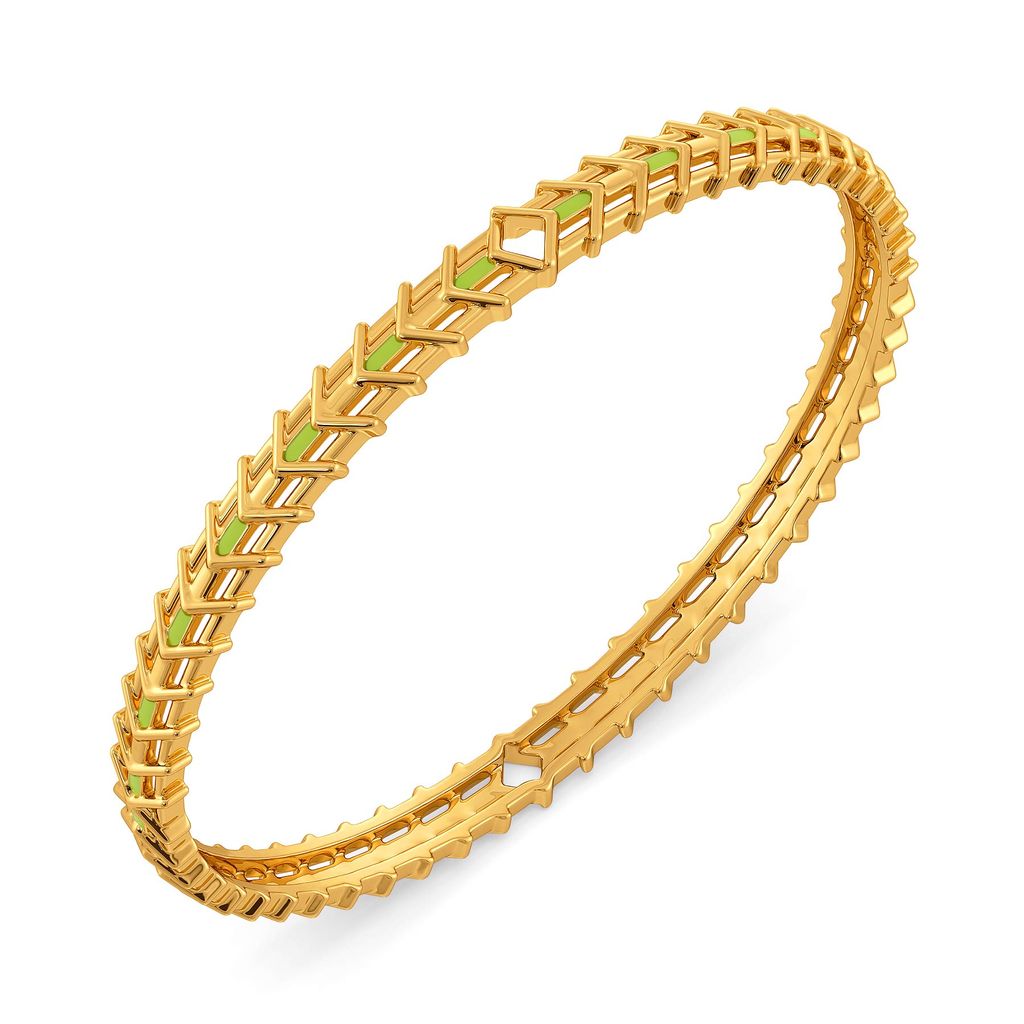 Pop O Neon Gold Bangles