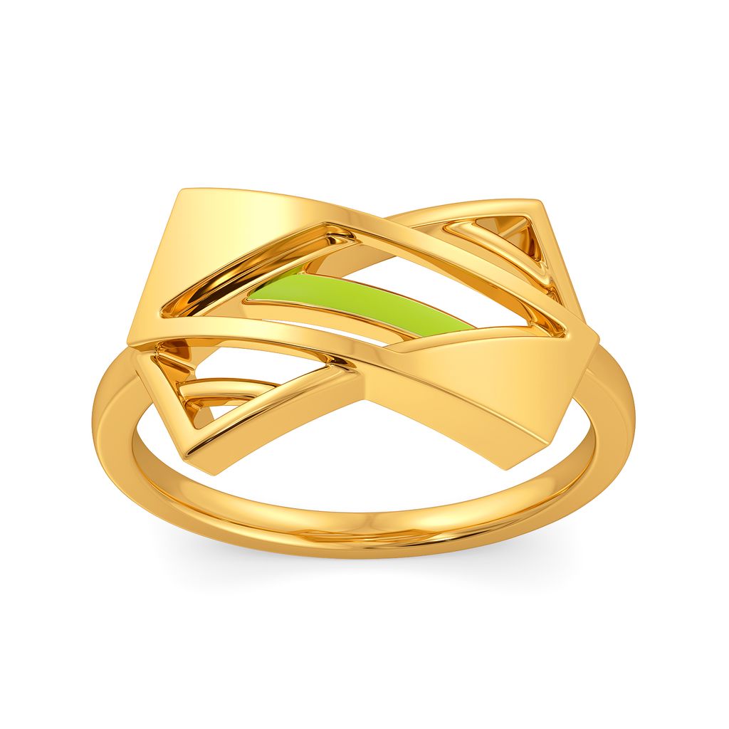 Neon Nostalgia Gold Rings alternate view 2