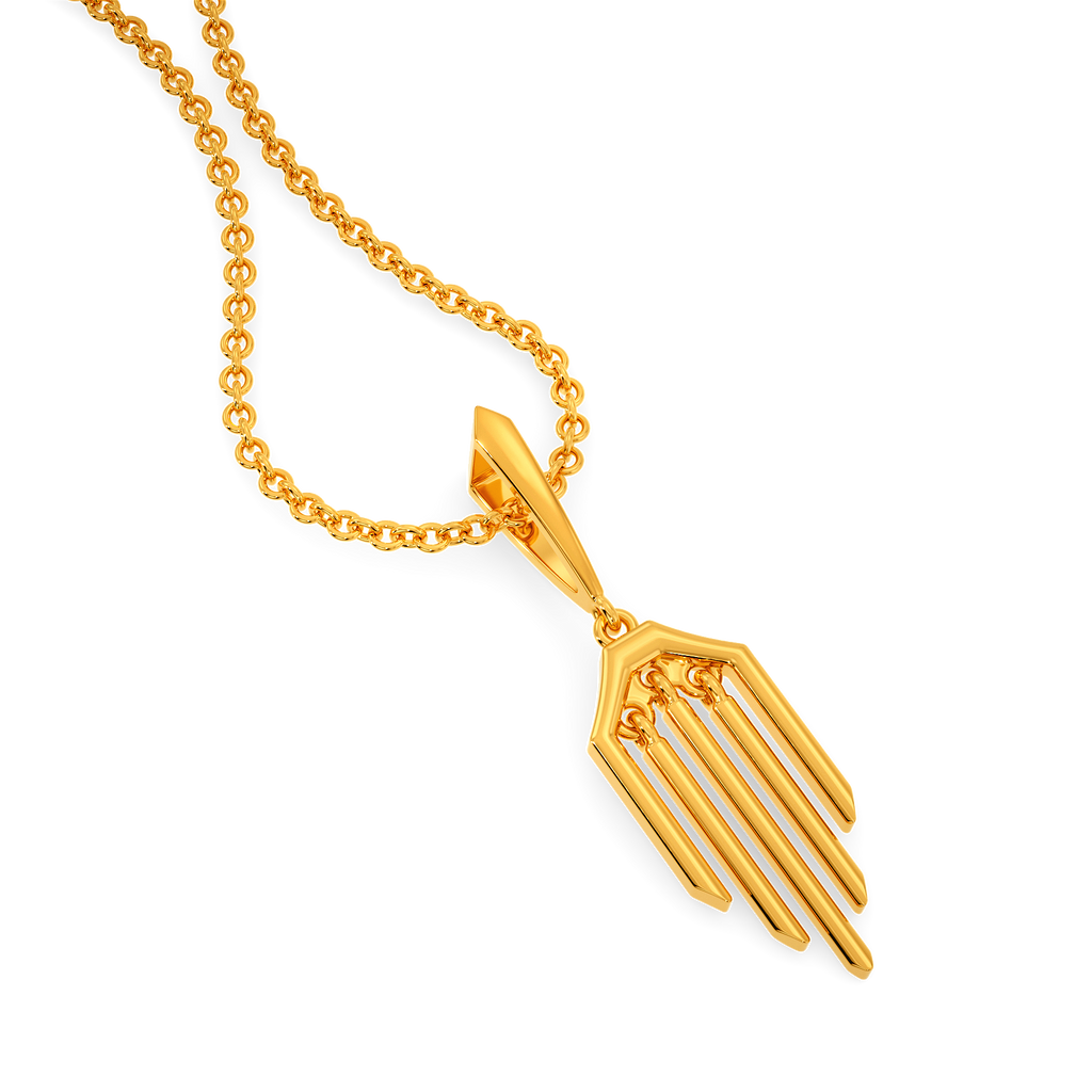 Fringe Pret Gold Pendants