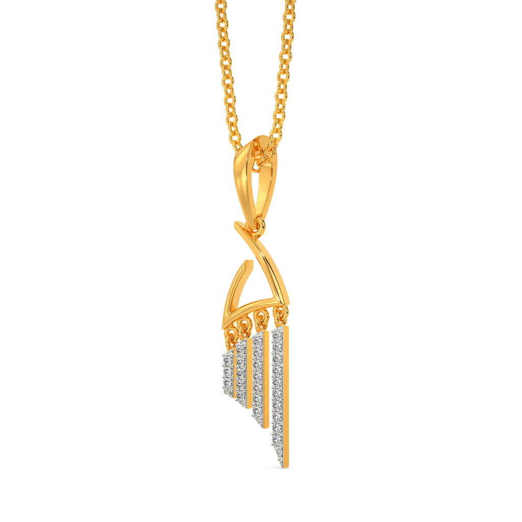 Famous In Fringe Diamond Pendants