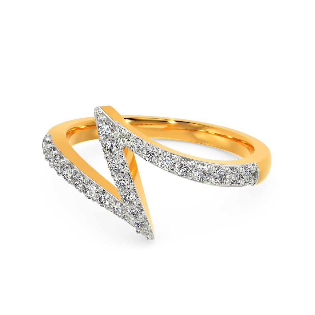 Fringe Mania Diamond Rings alternate view 2