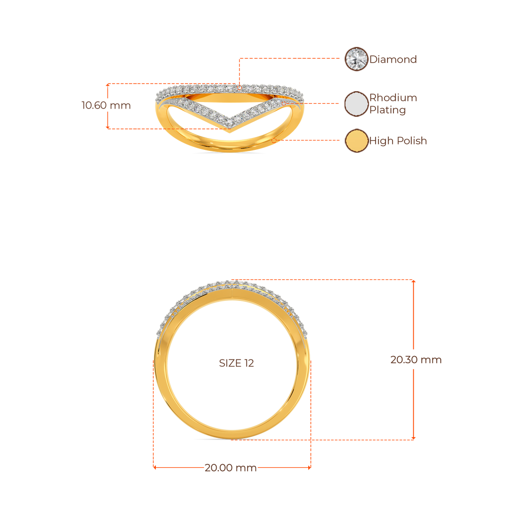 Fab In Fringe Diamond Rings image