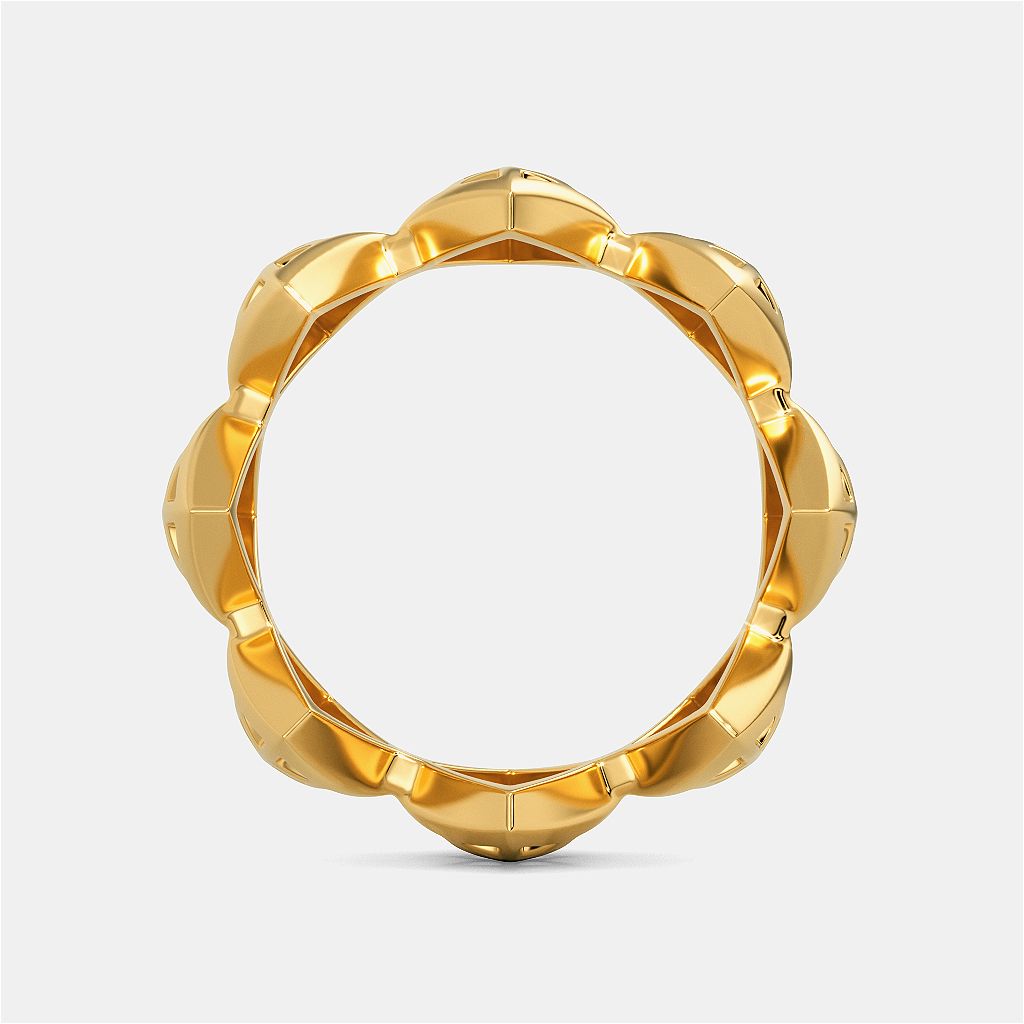 Net Connections Gold Rings image