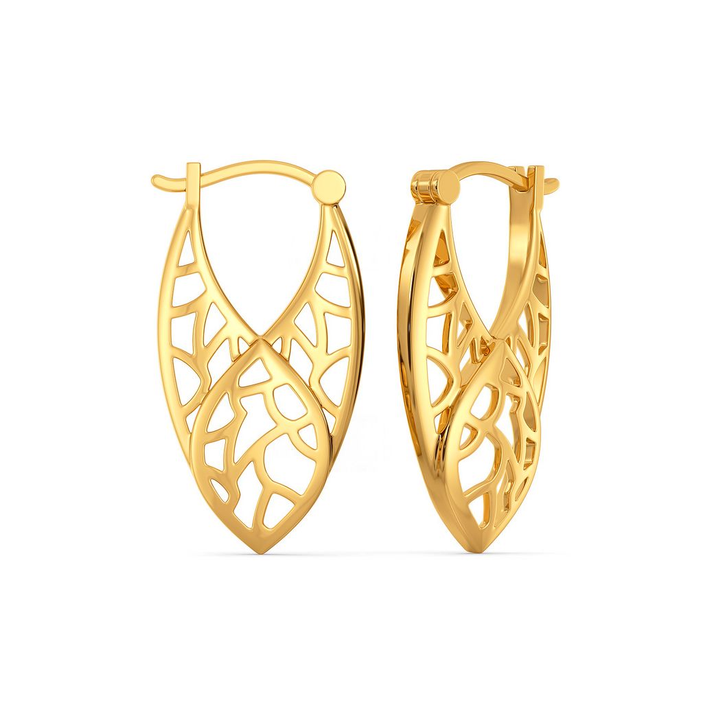 Plexus Play Gold Earrings