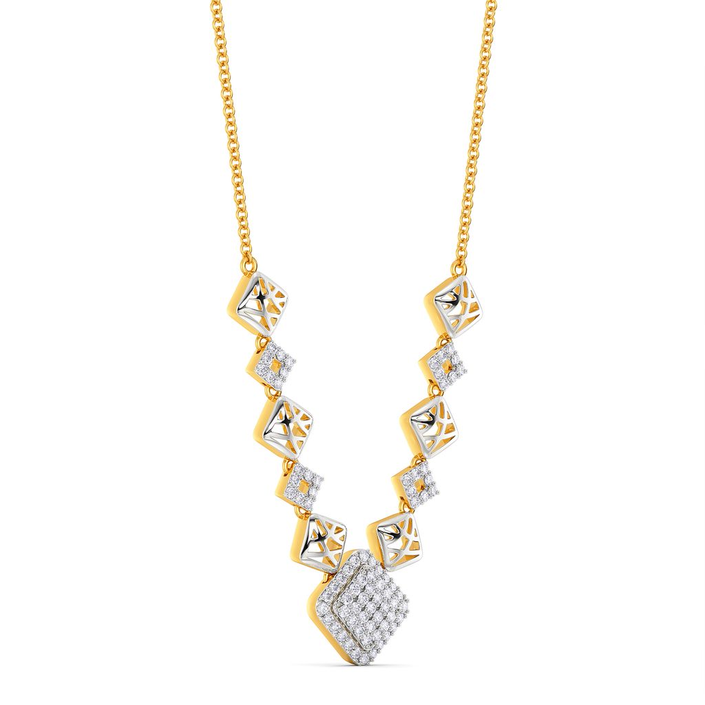 Trellis Tales Diamond Necklaces