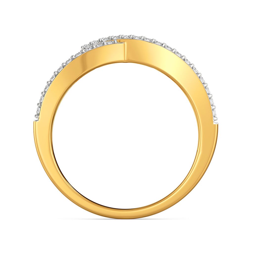 Fishnet Panache Diamond Rings image