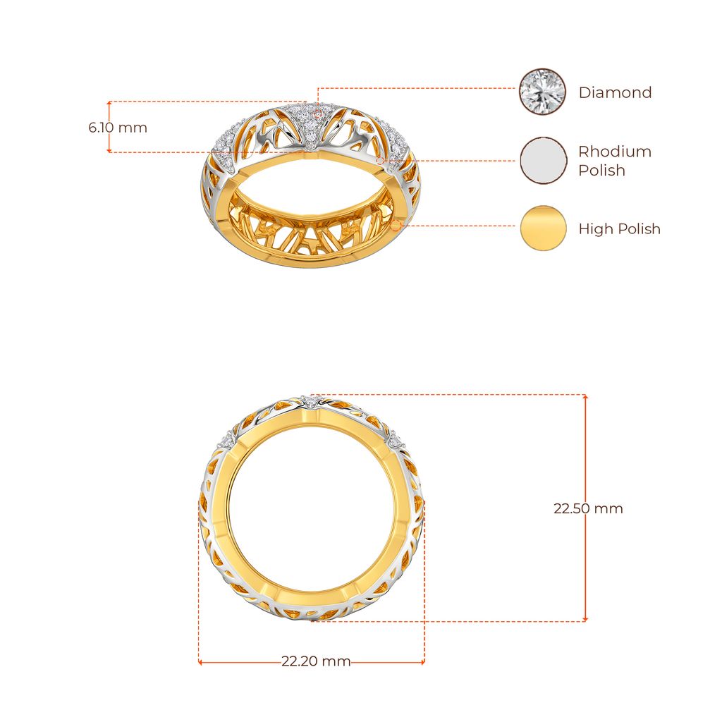 Flexi Fishnets Diamond Rings image