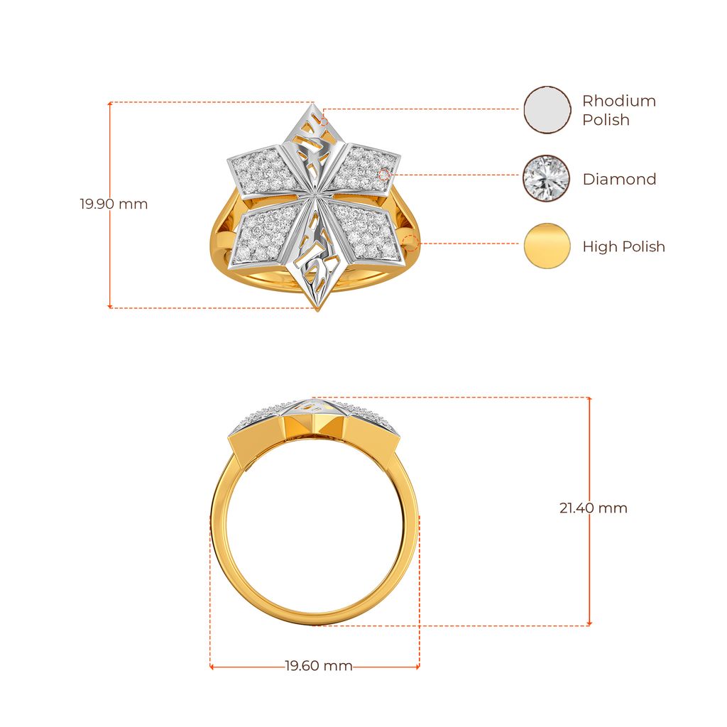 Mesh It Up Diamond Rings image