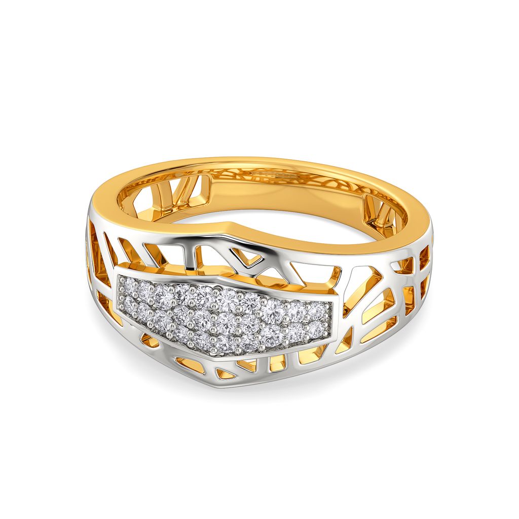 Armoured Chic Diamond Rings alternate view 3