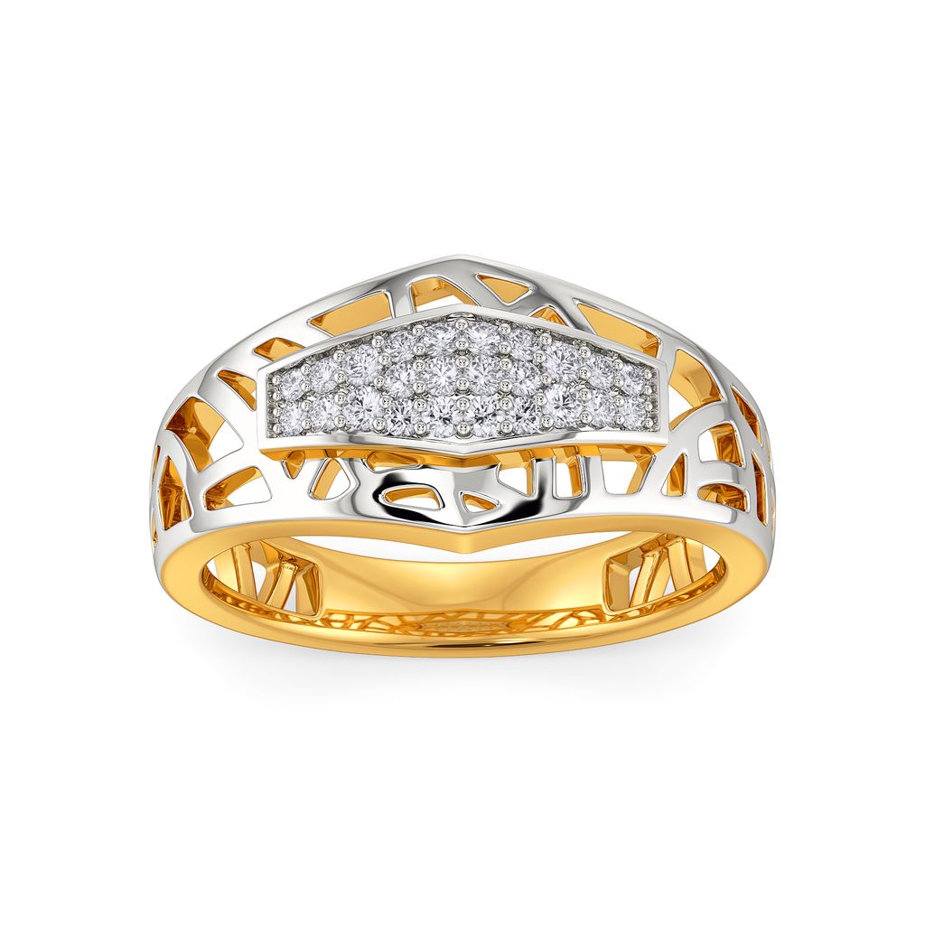 Armoured Chic Diamond Rings alternate view 2