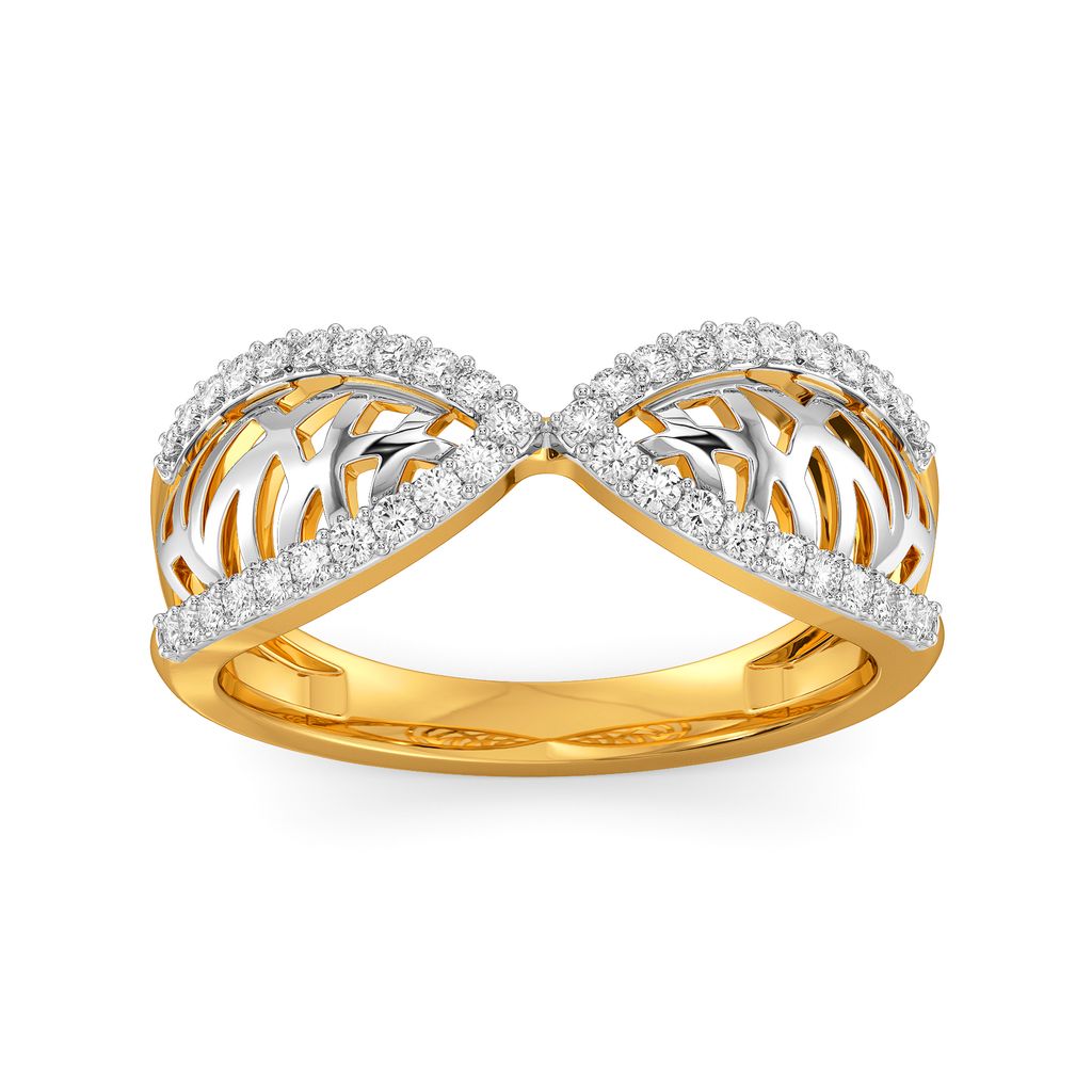 Net Me Bold Diamond Rings alternate view 2