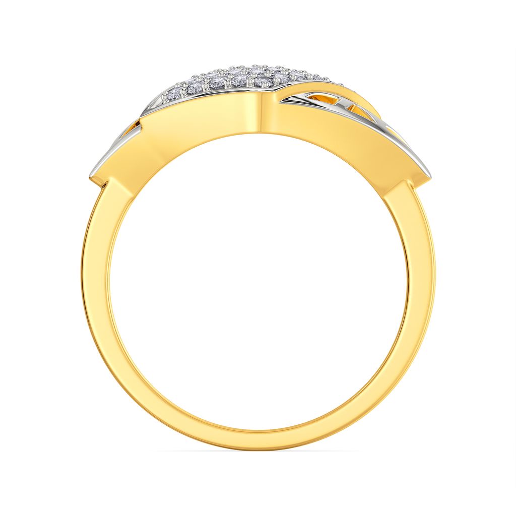 Punky Mesh Diamond Rings image