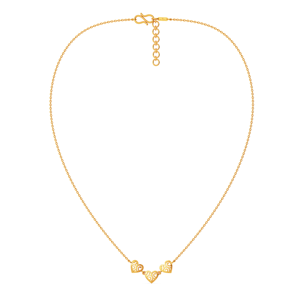 Heart Me Up Gold Necklaces