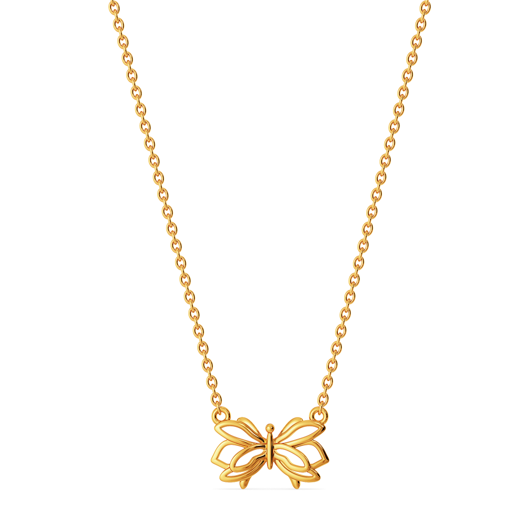 Butter Cup Gold Necklaces