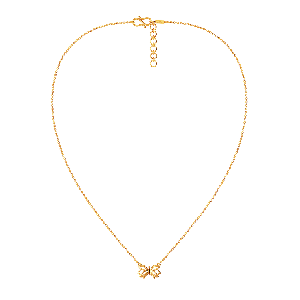 Butter Cup Gold Necklaces