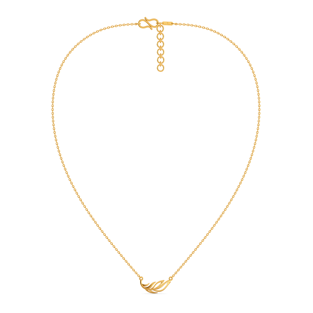 Leafy Dream Gold Necklaces