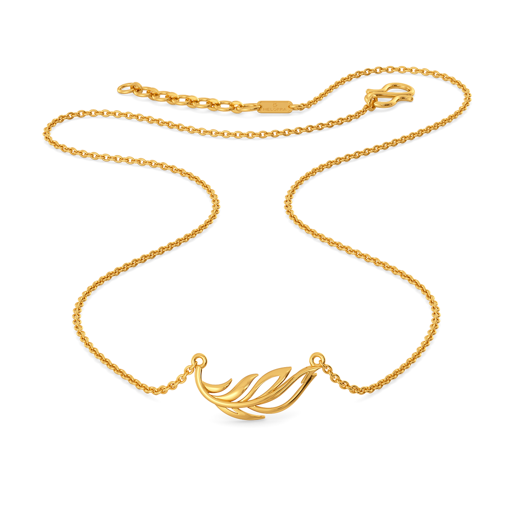 Leafy Dream Gold Necklaces