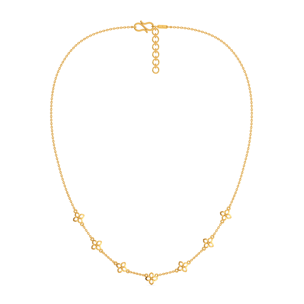 Flora Glory Gold Necklaces