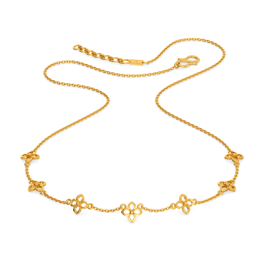 Flora Glory Gold Necklaces