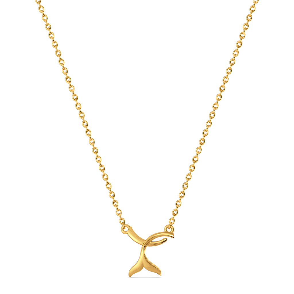 Fin Like Gold Necklaces
