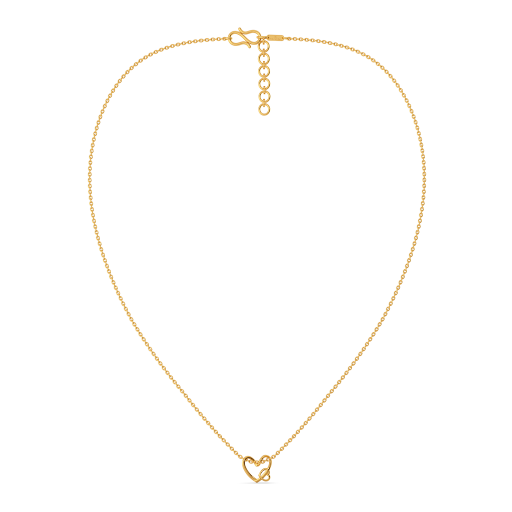 Two Hearts Gold Necklaces