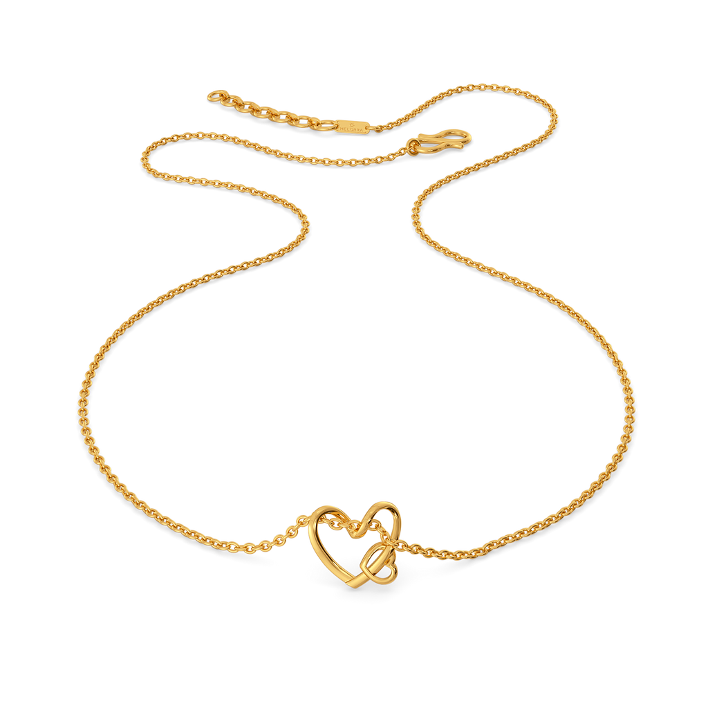 Two Hearts Gold Necklaces