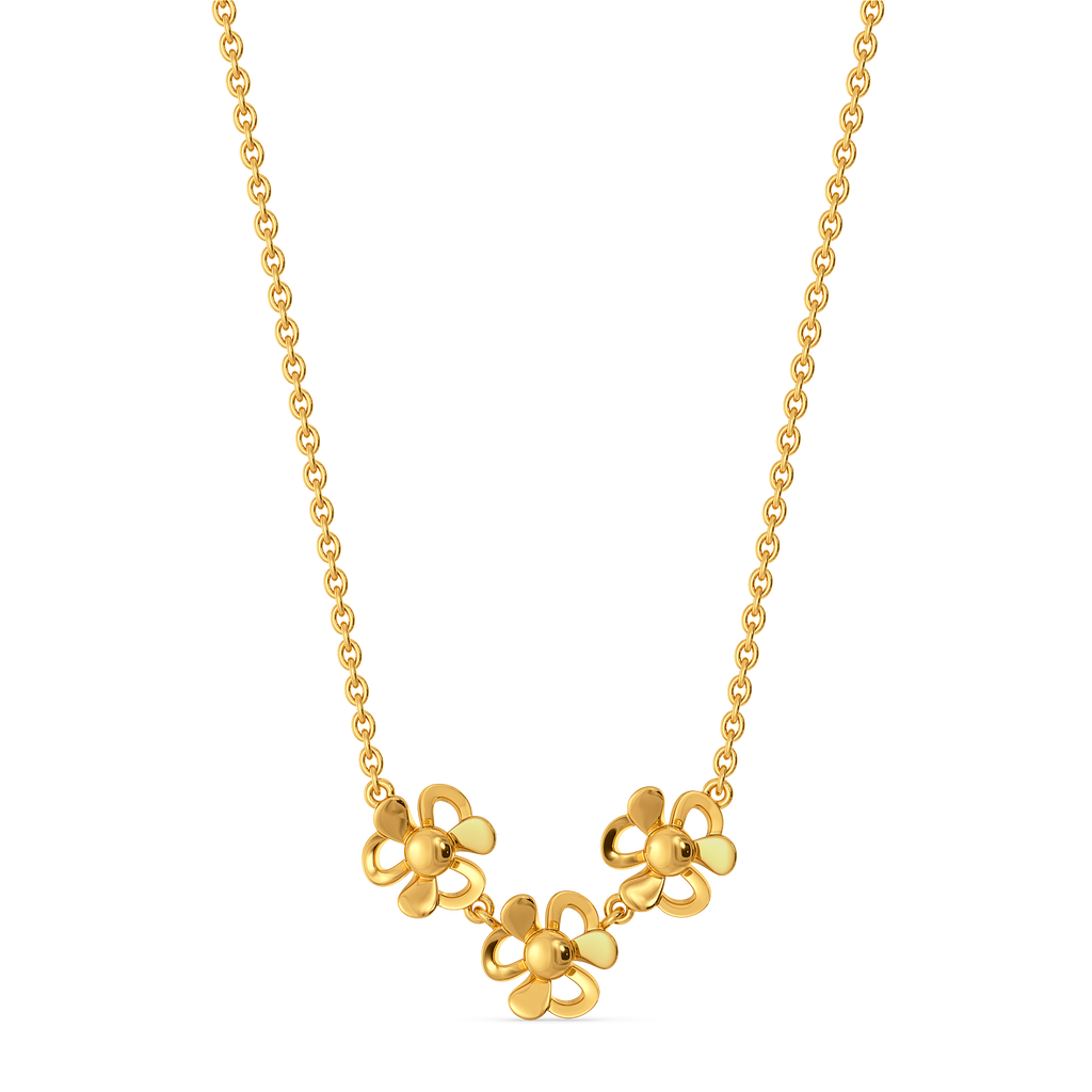 Im a Wildflower Gold Necklaces
