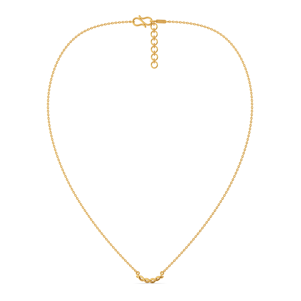 Twined Gold Necklaces