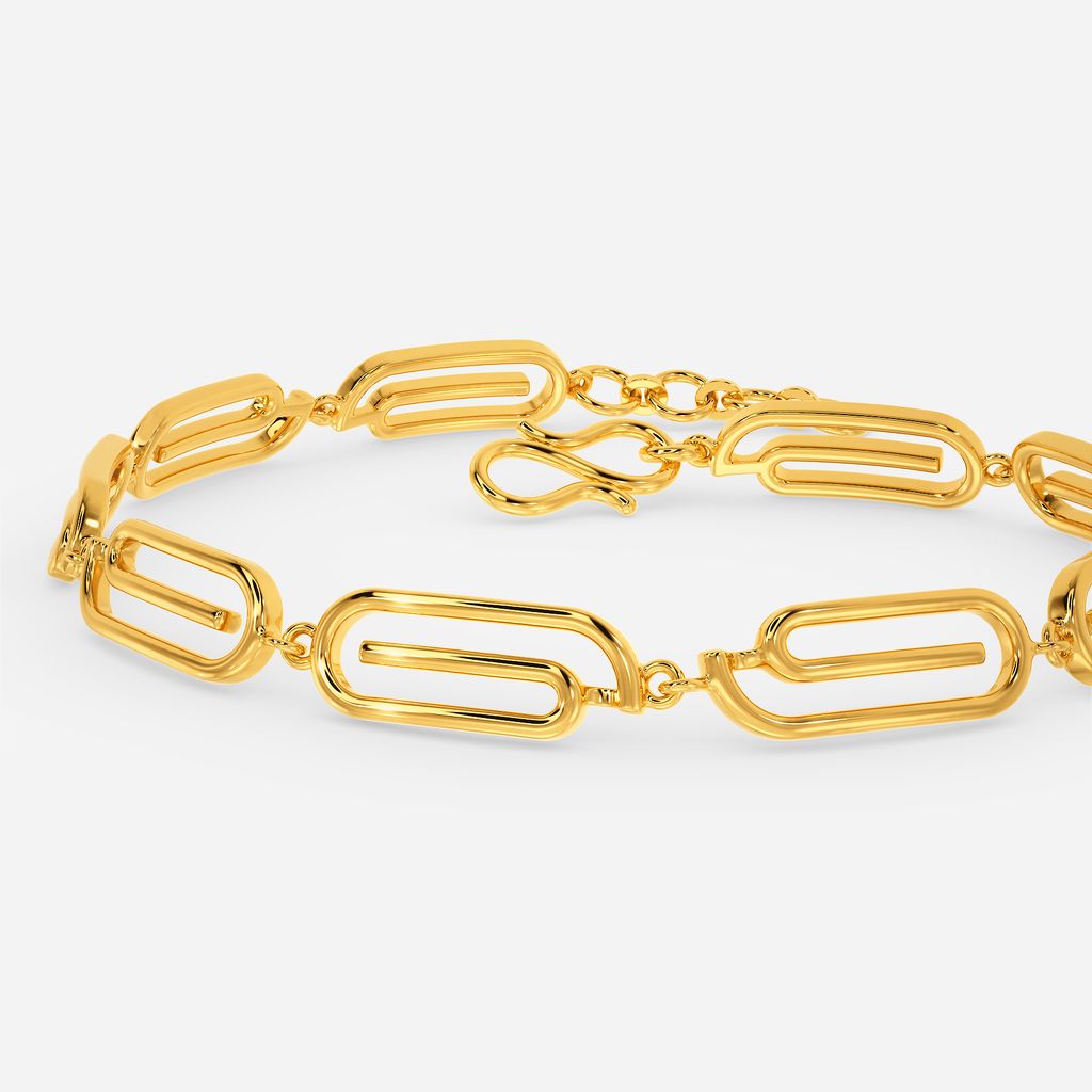 Groovy Swirls Gold Bracelets