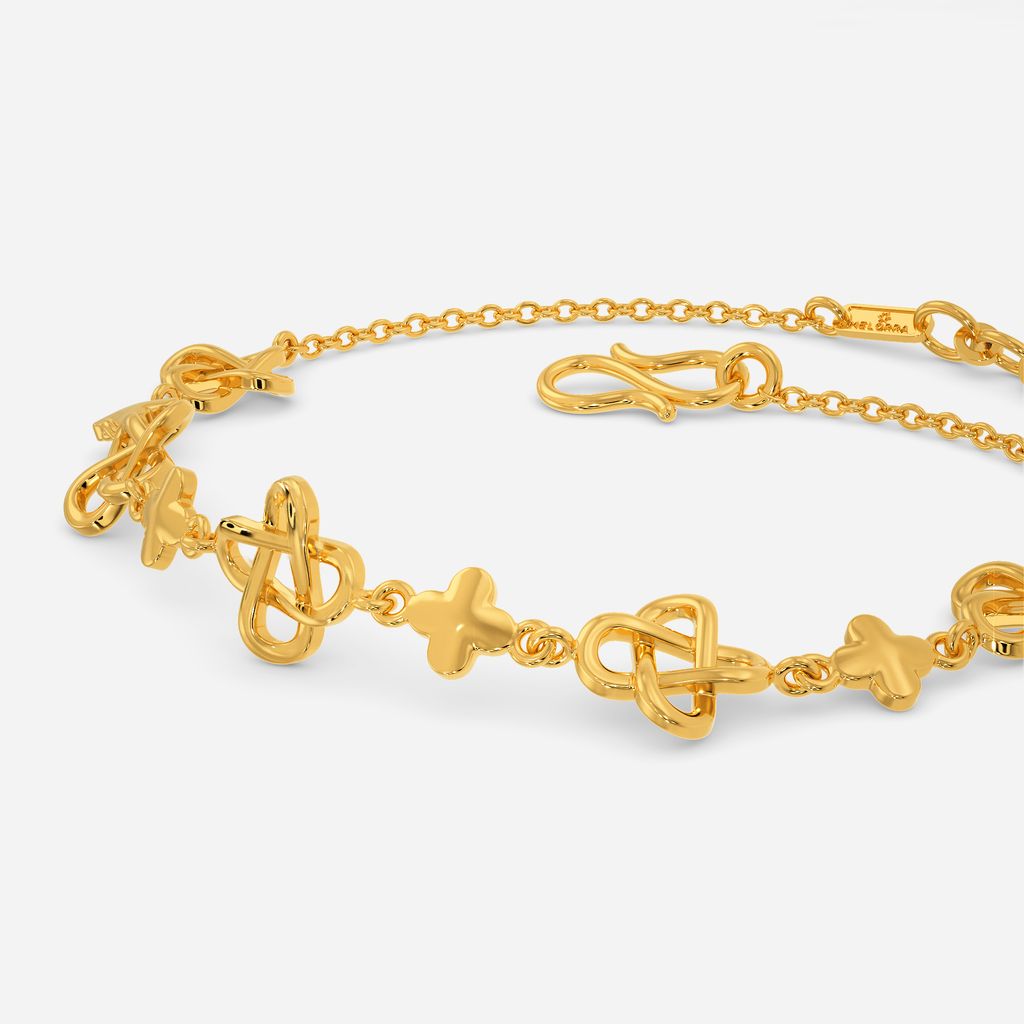 A Chill Pill Gold Bracelets
