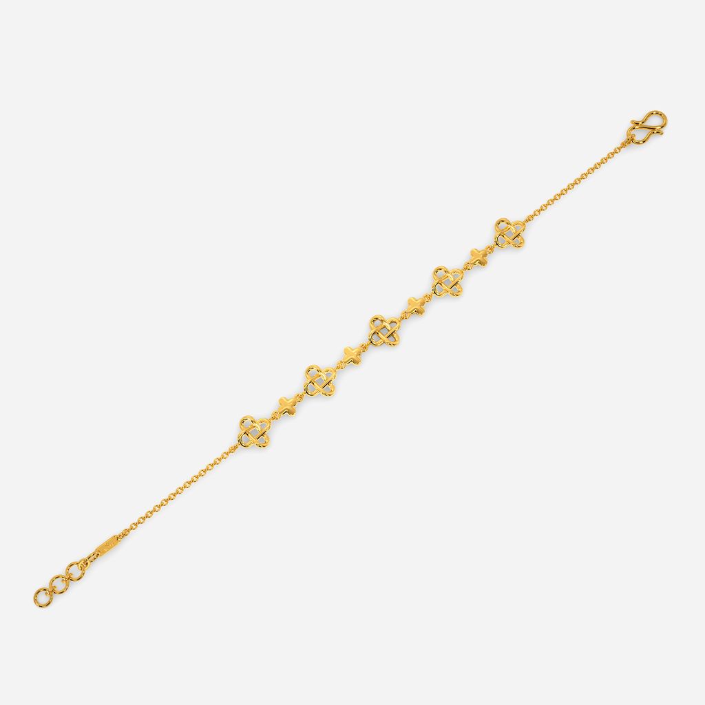 A Chill Pill Gold Bracelets