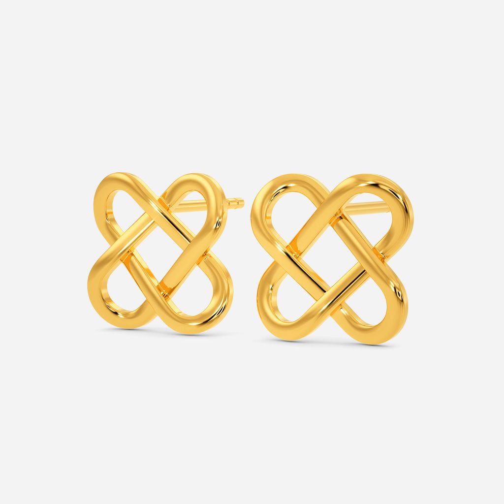 A Chill Pill Gold Earrings