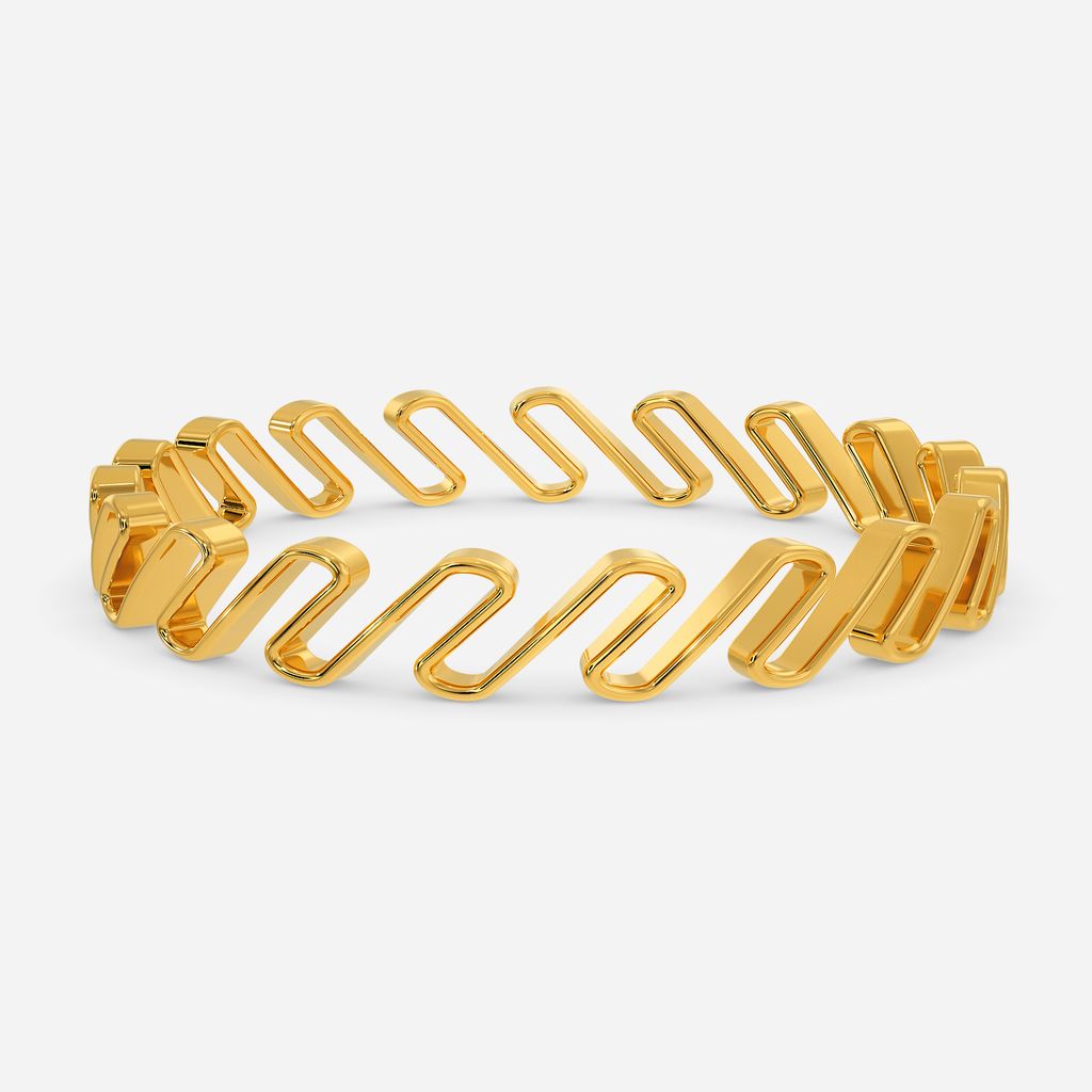 Symphony O Spears Gold Bangles