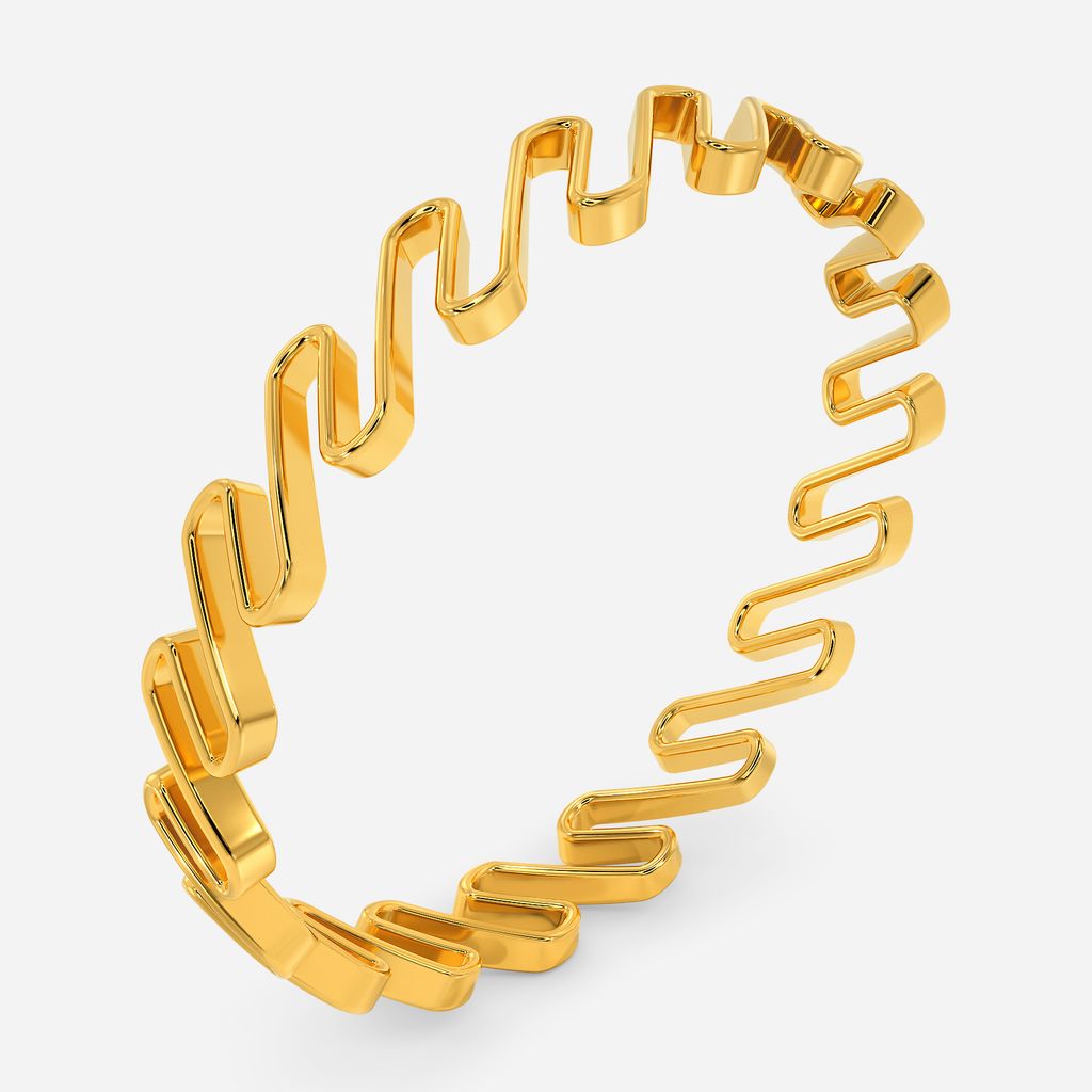 Symphony O Spears Gold Bangles