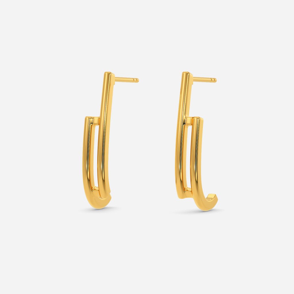 Nirvana 90s Gold Earrings