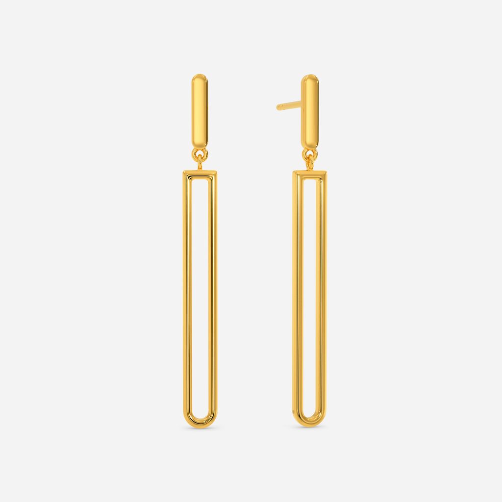 90s Verve Gold Earrings