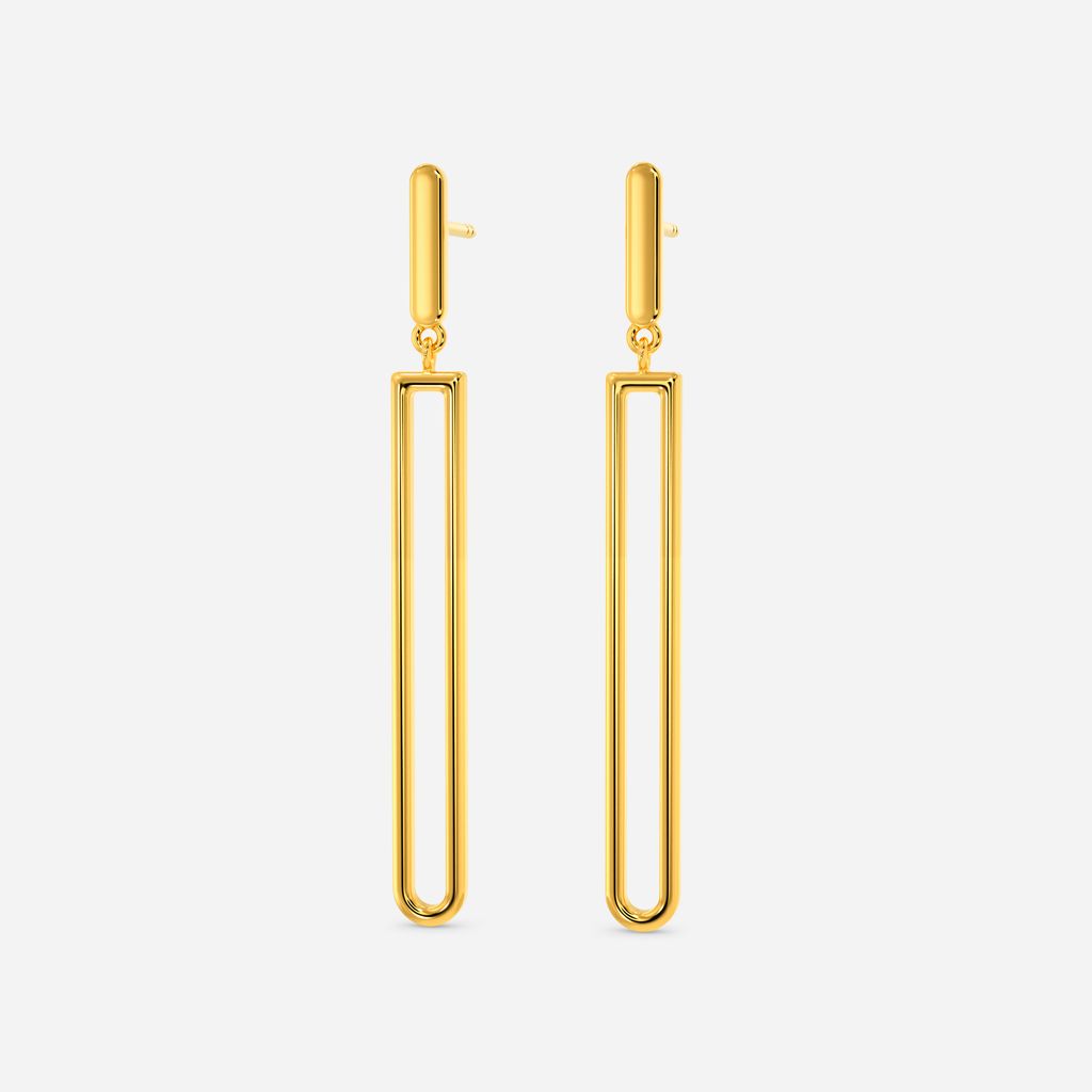 90s Verve Gold Earrings