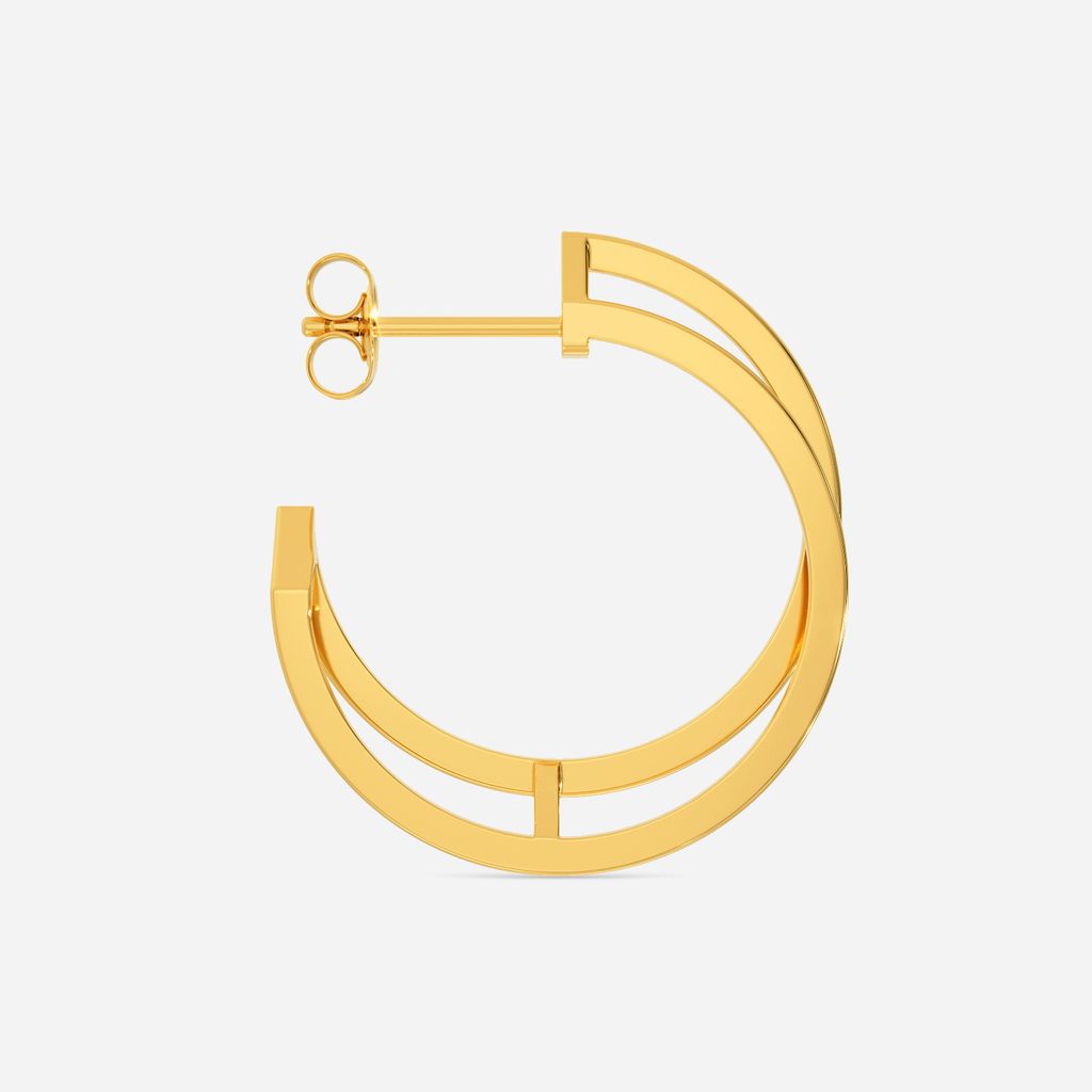90s Verve Gold Earrings