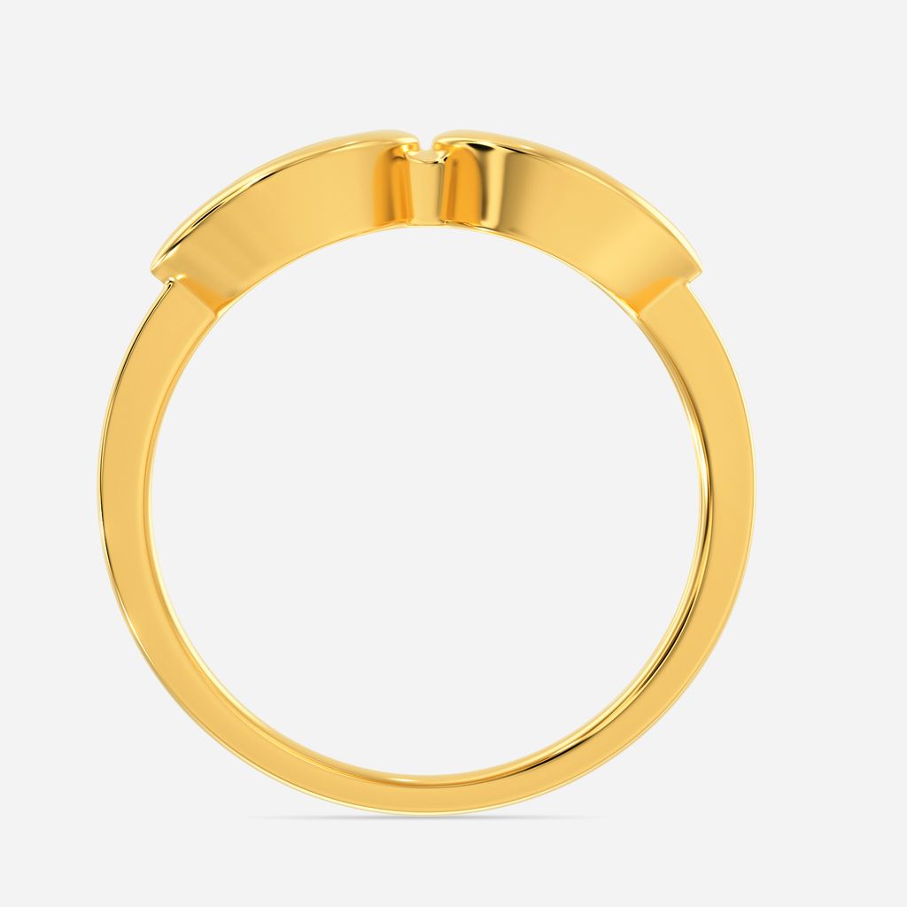 Clued to Loop Gold Rings image