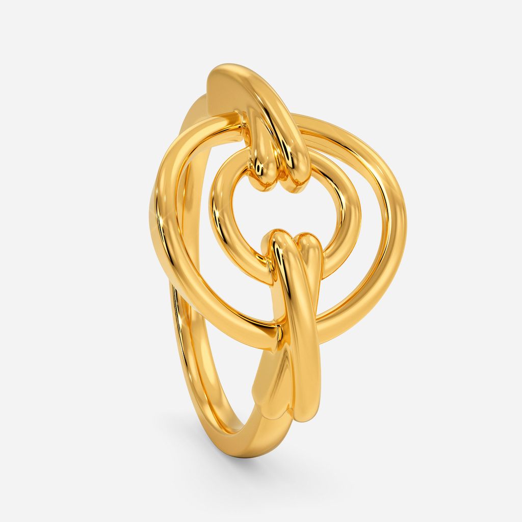 Pixie Penchants Gold Rings image