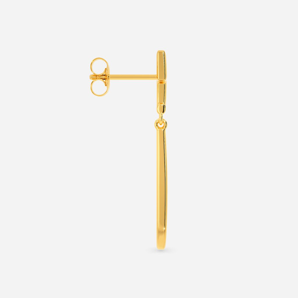 90s All The Time Gold Earrings