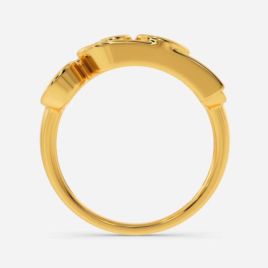 90s All The Time Gold Rings image