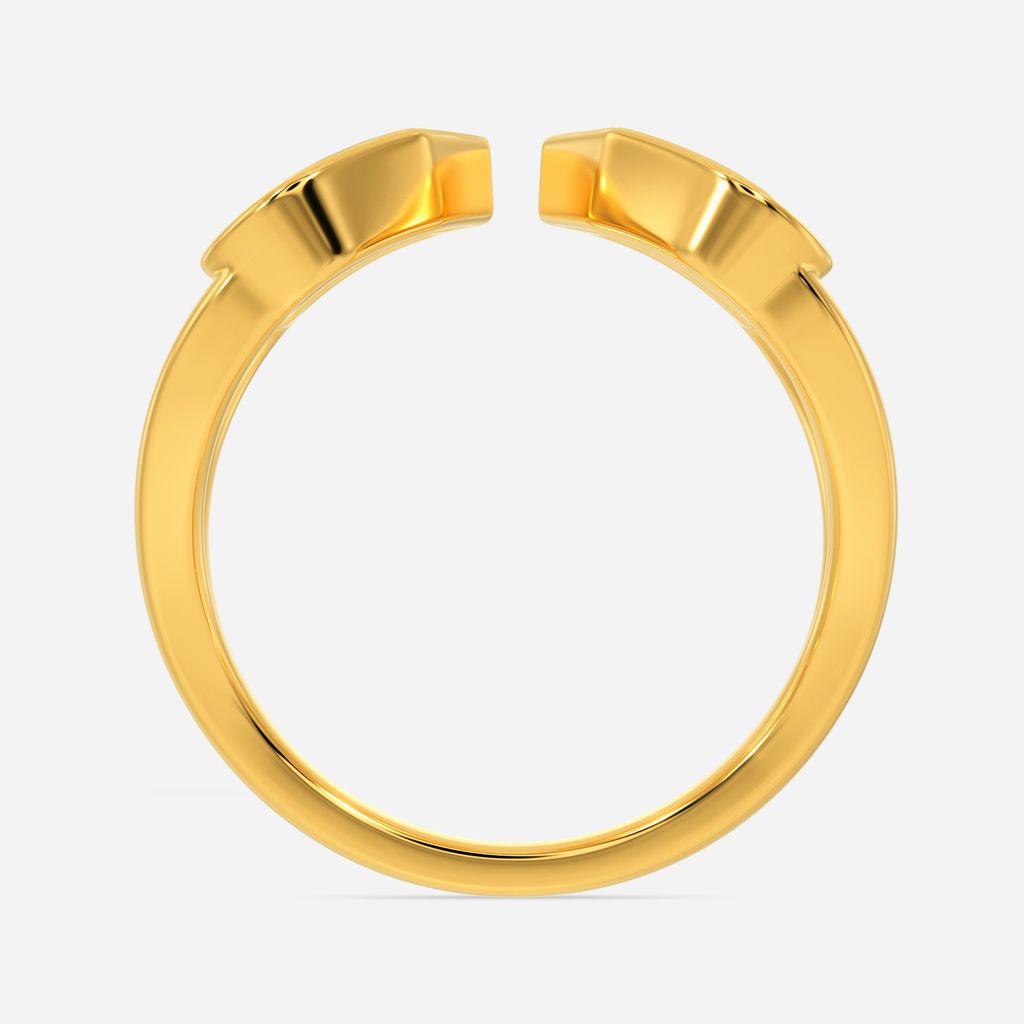 Minimal Mixtape Gold Rings image
