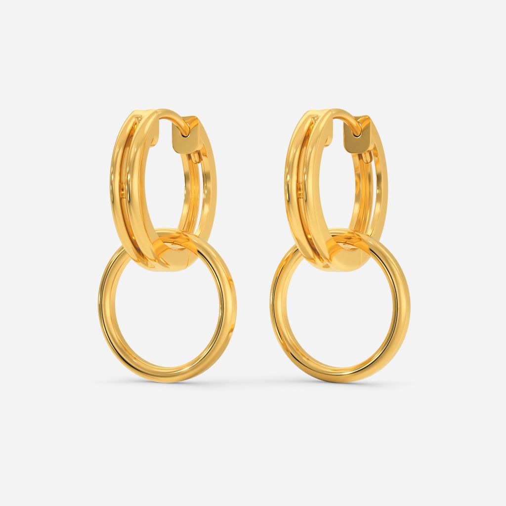 Minimal Mixtape Gold Earrings