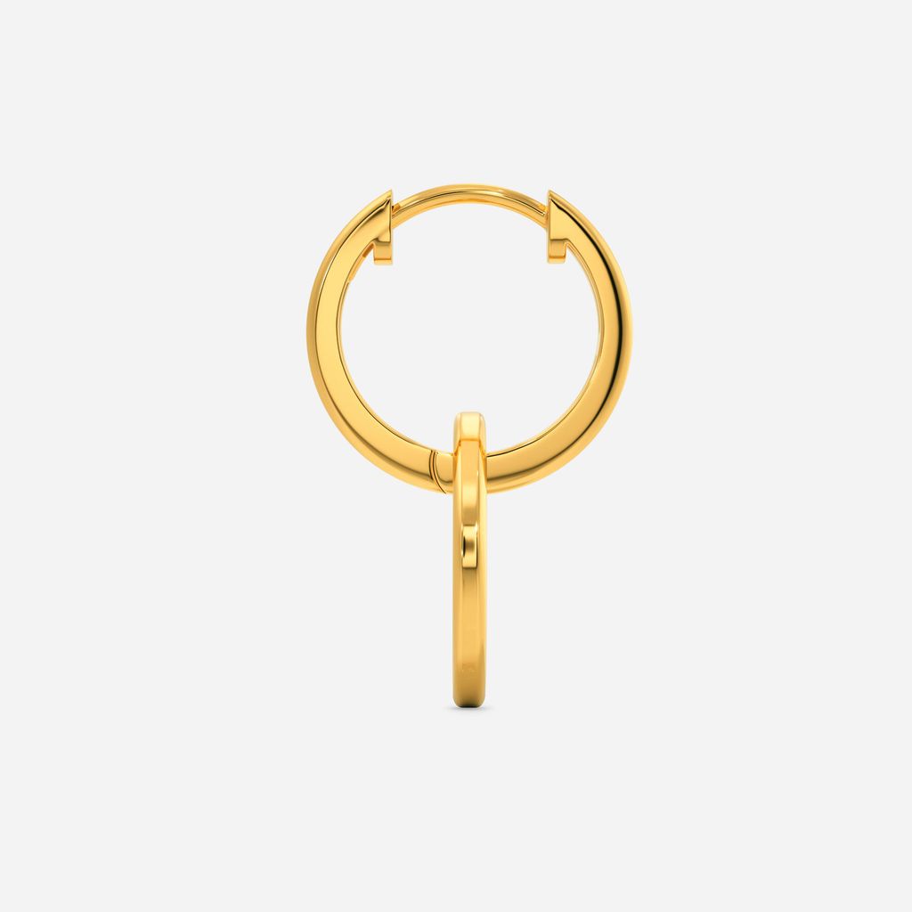 Minimal Mixtape Gold Earrings