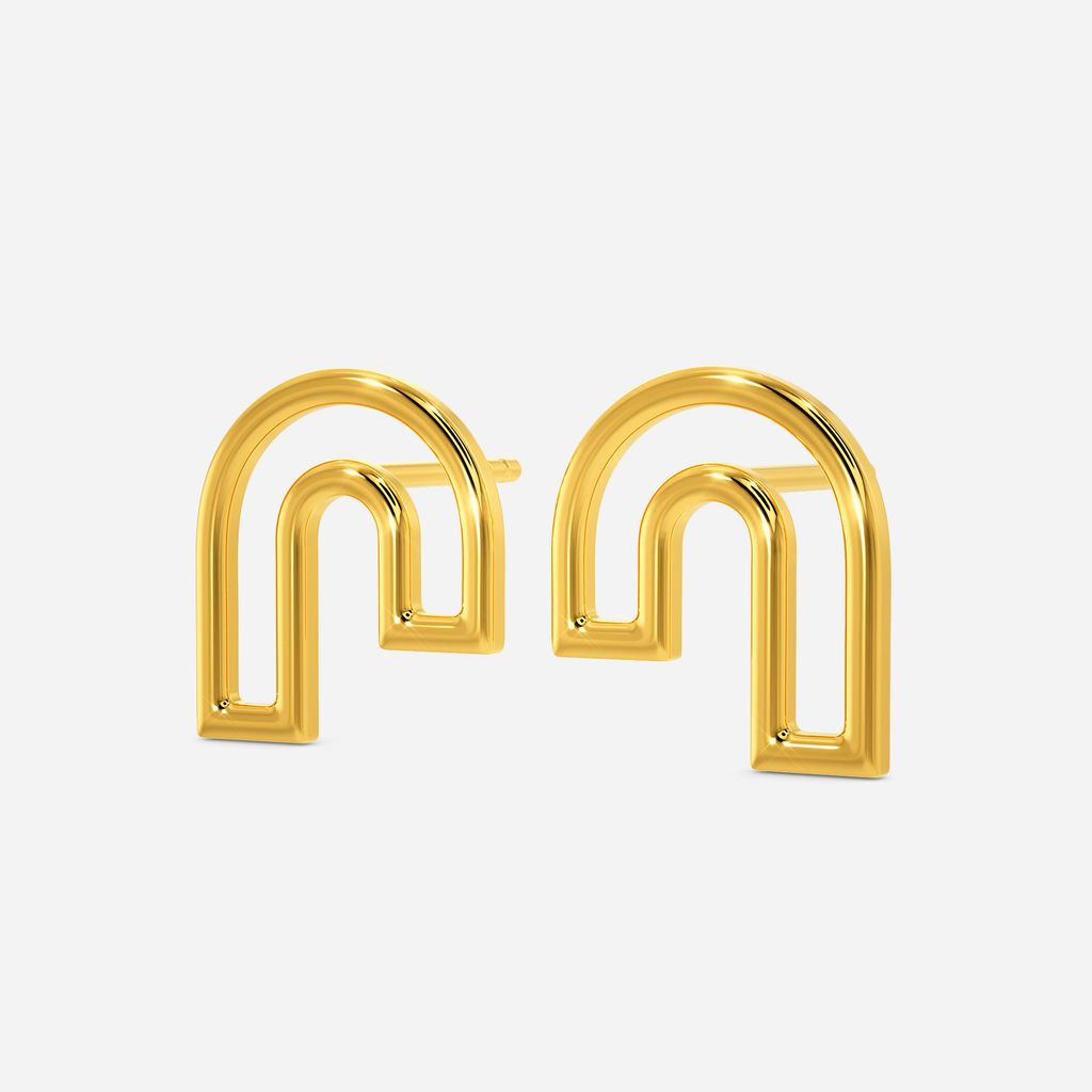 Space Jammin Gold Earrings